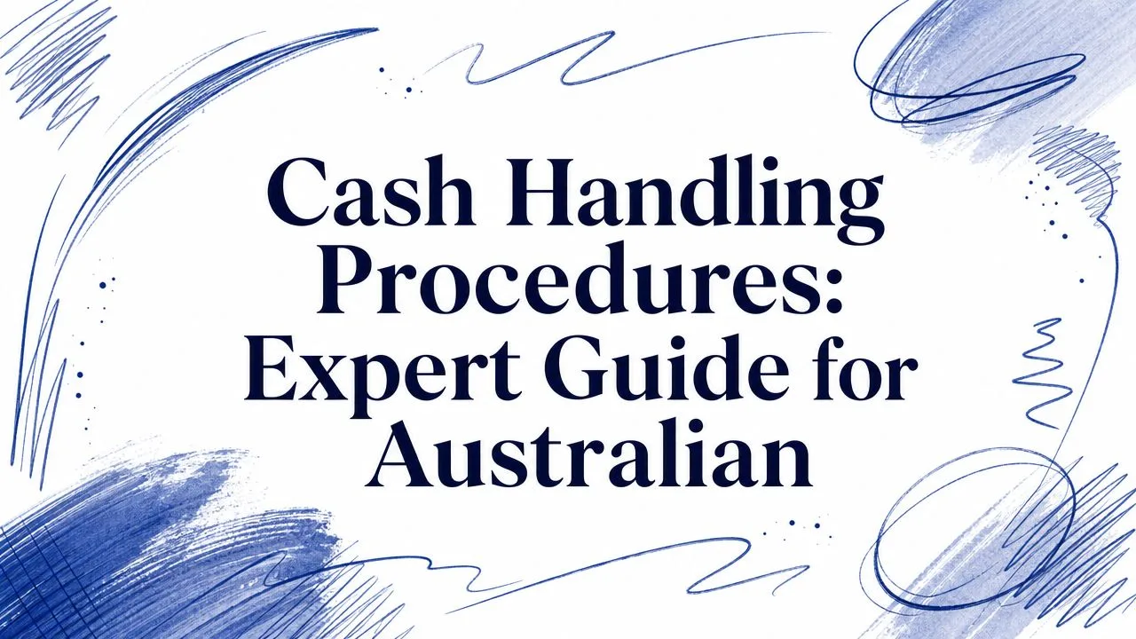 cash handling procedures title card