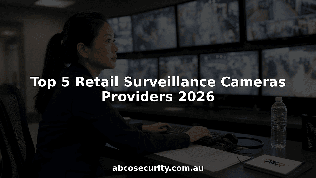 Security operator monitoring retail CCTV cameras