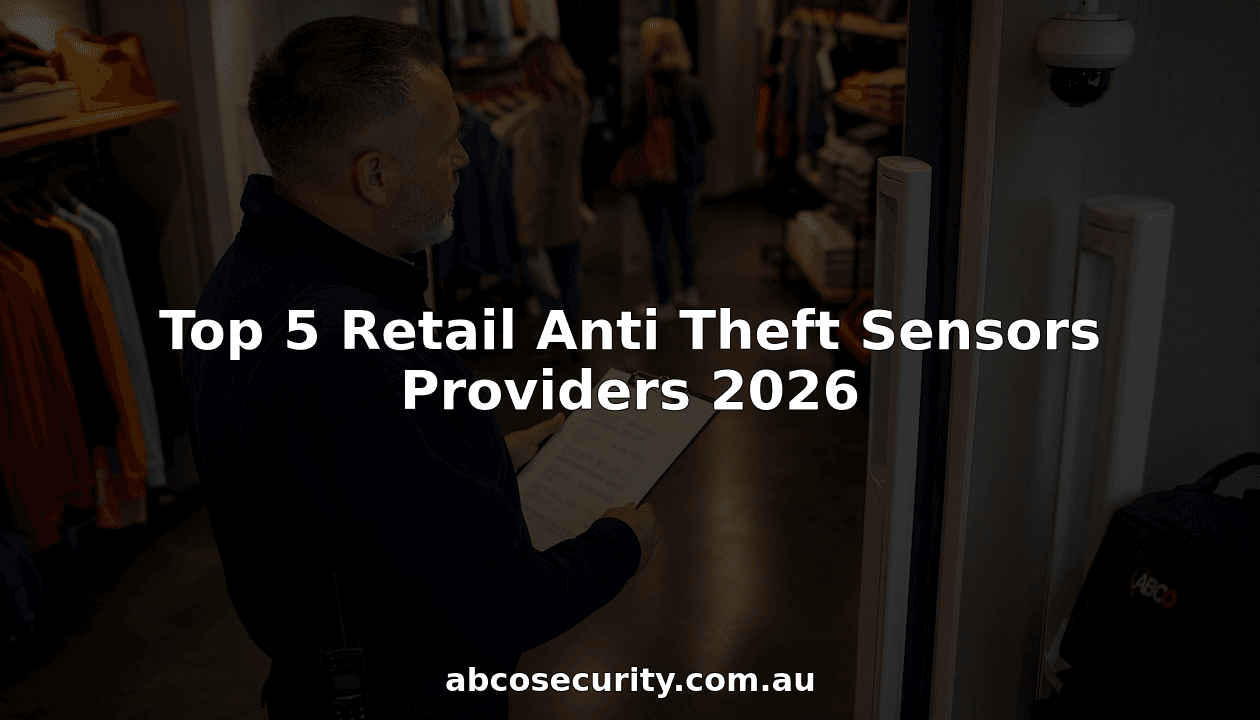 Retail manager inspecting anti-theft sensors in store