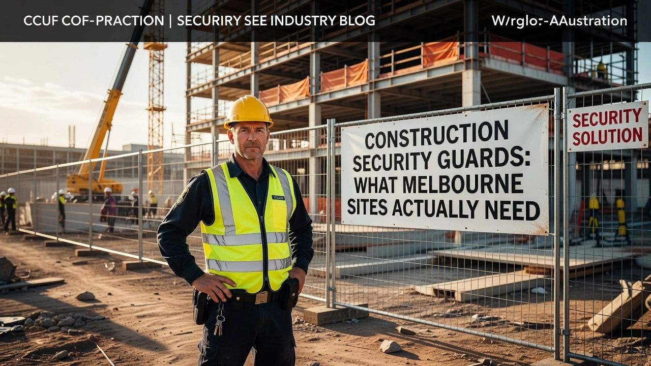 Construction Security Guards: What Melbourne Sites Actually Need 8 Professional header image for industry analysis: Construction Security Guards: What Melbourne Sites Actual...