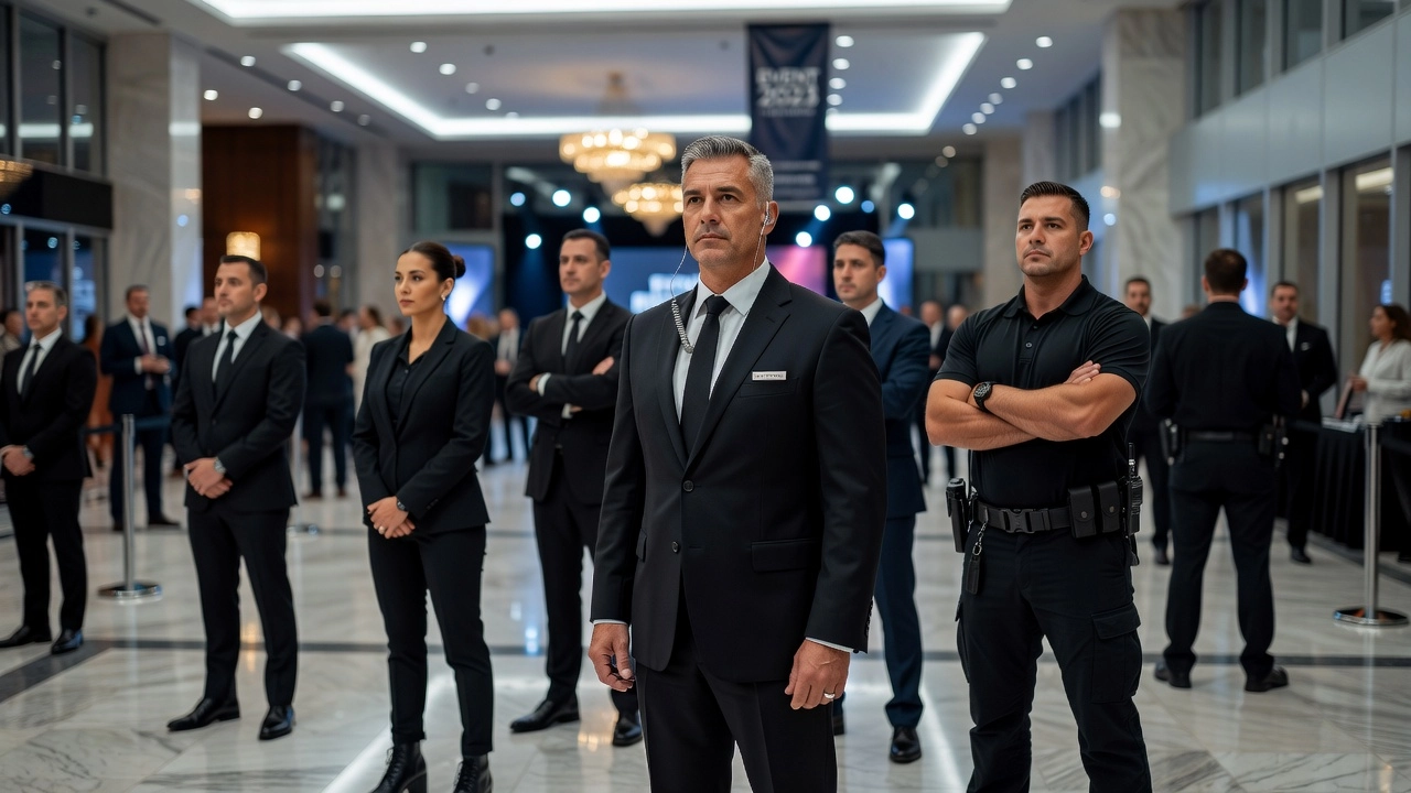Professional header image for list-based article: What Professional Event Security Actually Looks Like