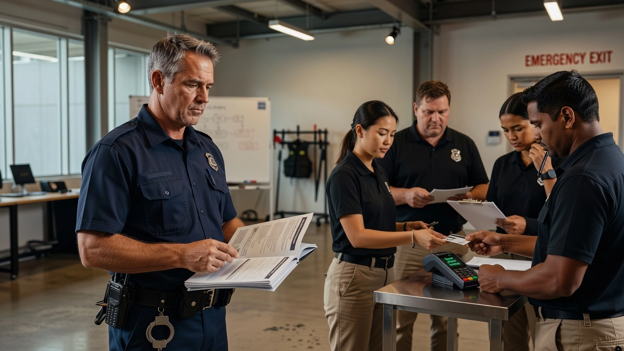 Professional header image for educational tutorial: Security Guard Courses Melbourne: What You Actually Need