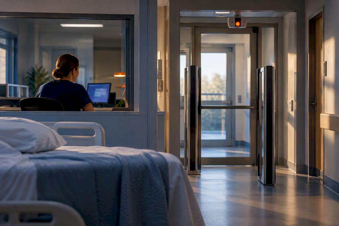 34 to 12: Clinical and Security Controls That Cut Patient Elopements 8 Layered safeguards within hospital ward layout