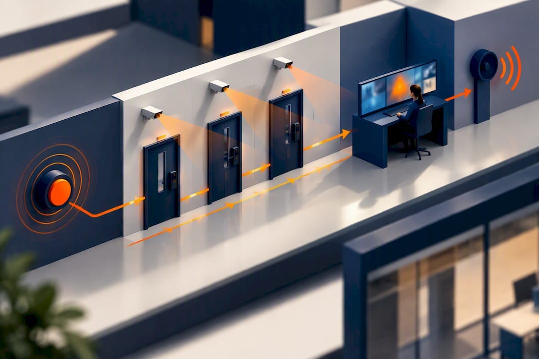 Design, Test and Procure Access Control Lockdowns in Australia 8 Integrated lockdown response sequence