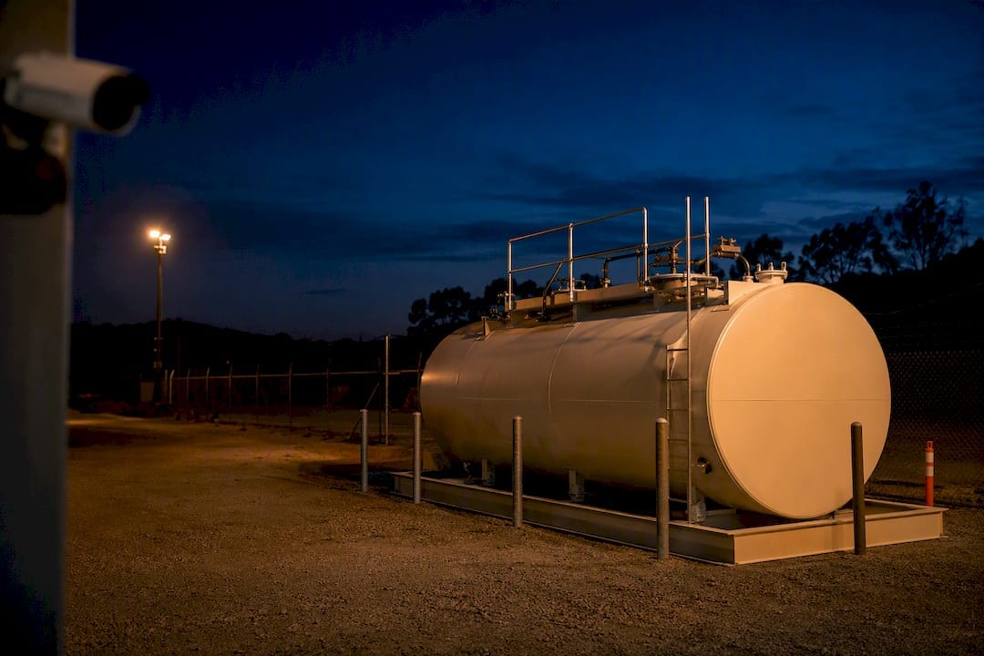 Stop Diesel Theft in 72hrs: Prevention Playbook for Australian Sites 8 Diesel tank secured at construction site