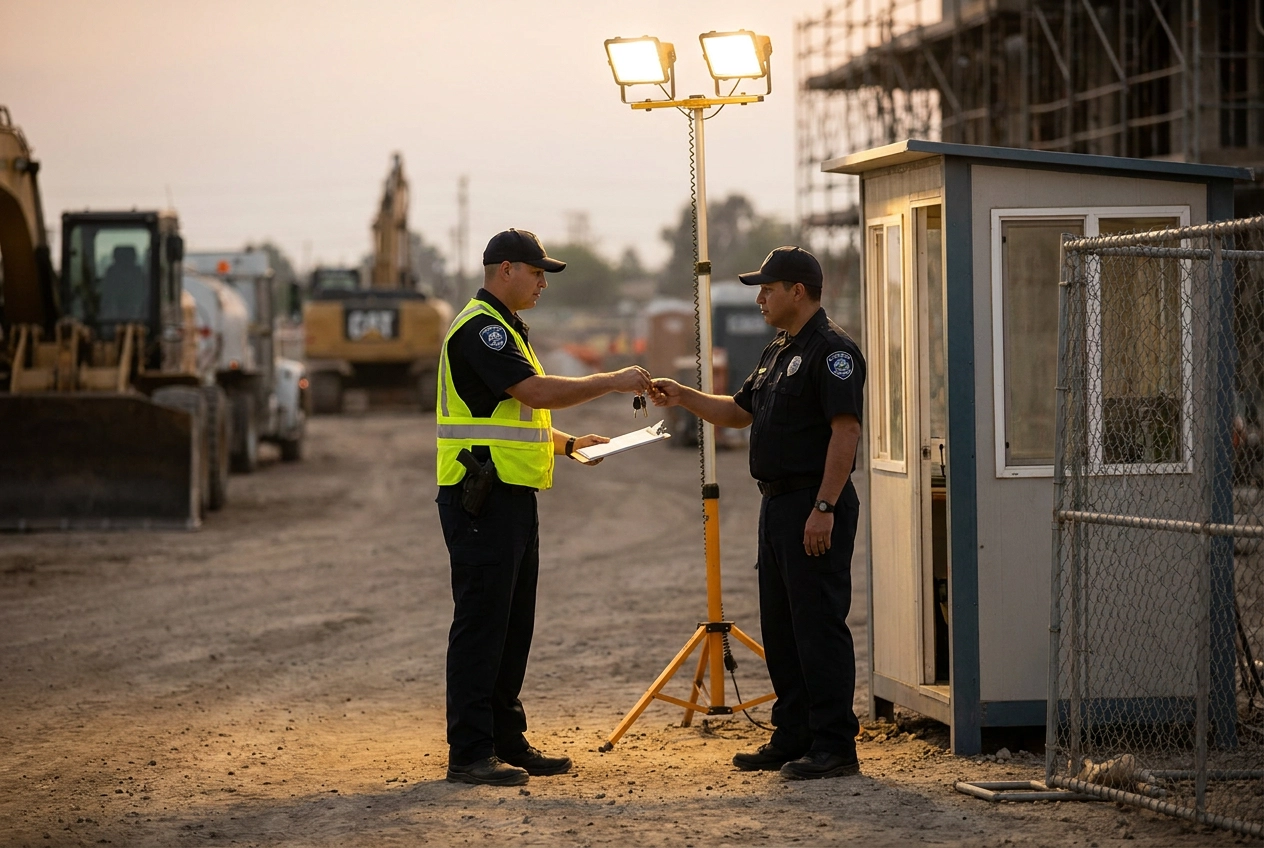 Construction Site Security Guards: Shift Handover Protocols That Stop Theft at Changeover 8 Professional header image for step-by-step guide: Construction Site Security Guards: Shift Handover Protoco...