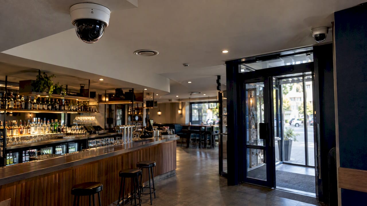Intoxicated Patron Management: A Practical Guide for Australian Venues 9 CCTV cameras covering a venue bar and entrance
